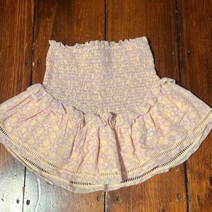 Floral printed skirt